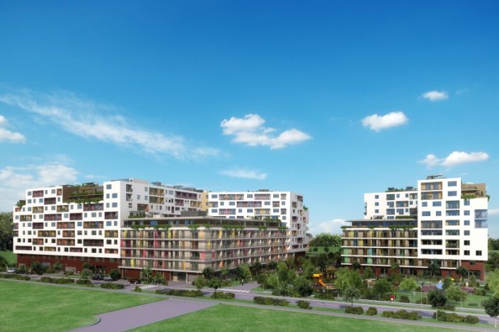 City Home C, D, E épület